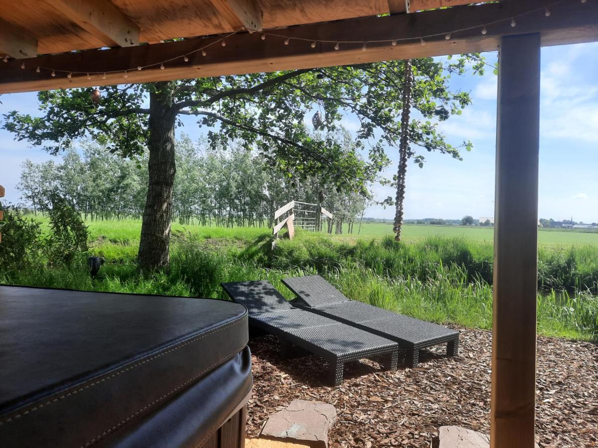 Wellness Lodge Aan De Braassem Rijnsaterwoude Exteriör bild