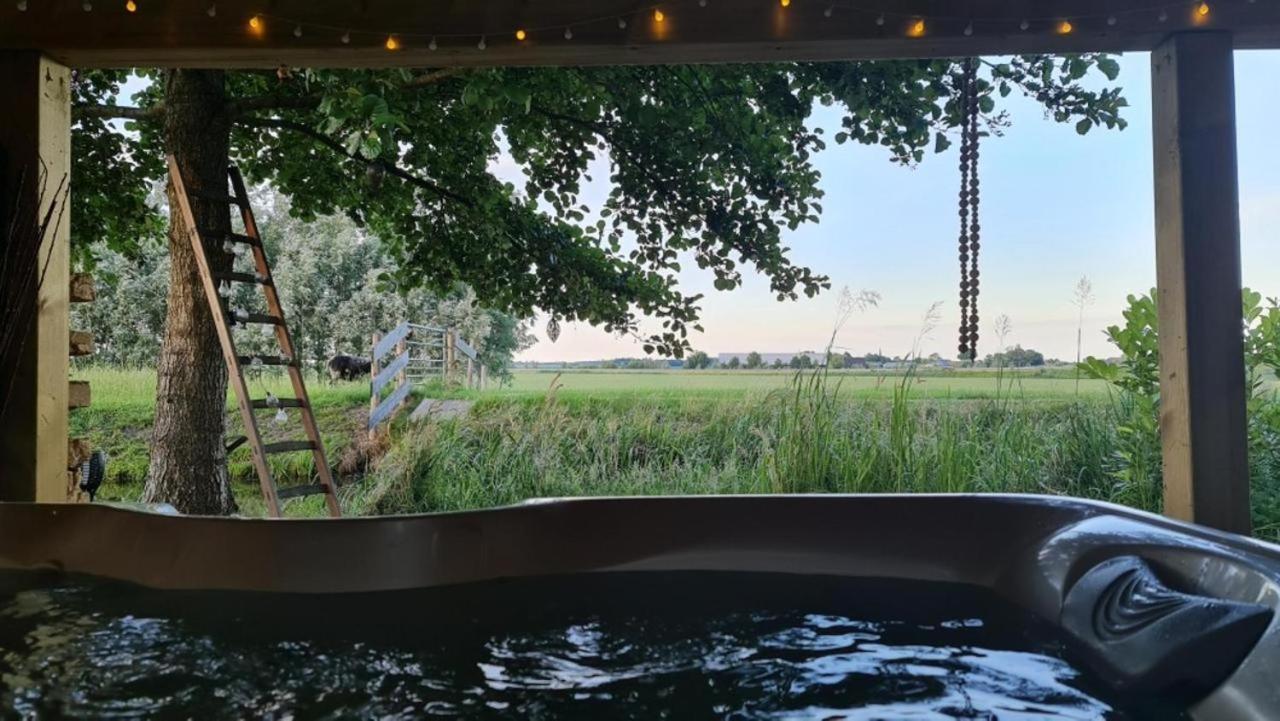 Wellness Lodge Aan De Braassem Rijnsaterwoude Exteriör bild